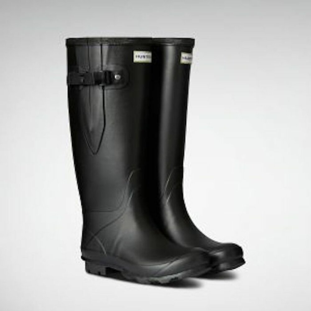 Hunter Norris Field Wide Fit Rain Boots